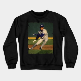 Roberto Alomar in Toronto Blue Jays Crewneck Sweatshirt